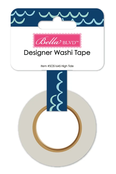 PREORDER - ships May: BELLA BLVD Washi Tape - High Tide (coordinates with Adventure Awaits)
