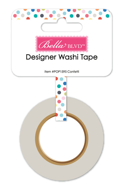 PREORDER - ships May: BELLA BLVD Washi Tape - Confetti (coordinates with Walking On Sunshine)