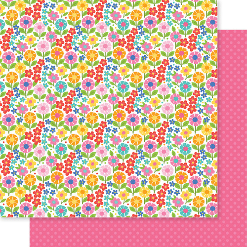 PREORDER - ships May: BELLA BLVD Walking On Sunshine 12x12 Paper - Petal Pop