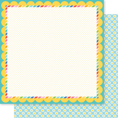 PREORDER - ships May: BELLA BLVD Walking On Sunshine 12x12 Paper - Dotted Delight