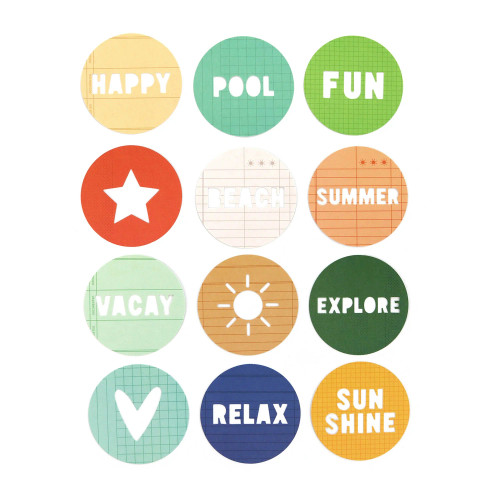 ELLE'S STUDIO Diecuts: Summer | Summer Circles