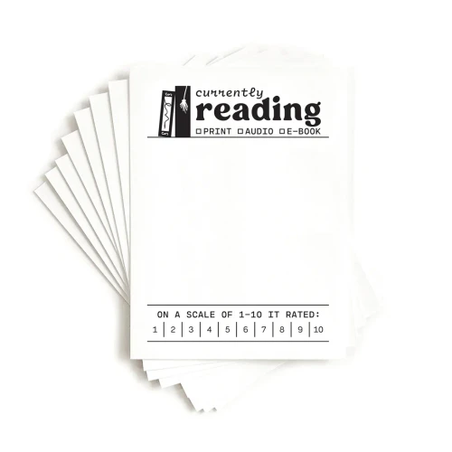 ELLE'S STUDIO 3x4 Journaling Tags: General | Currently Reading