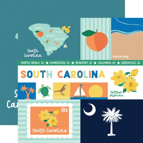 ECHO PARK Our United States 12x12 Paper: South Carolina