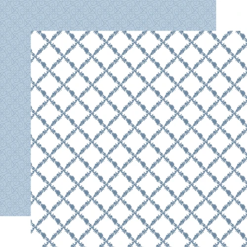 ECHO PARK Save The Date 12x12 Paper: Lattice Floral