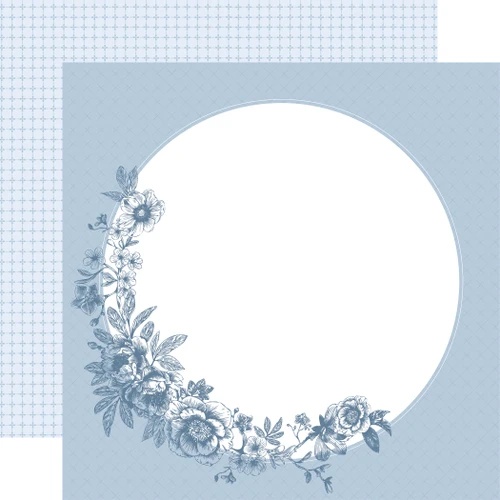 ECHO PARK Save The Date 12x12 Paper: Just Married Layout