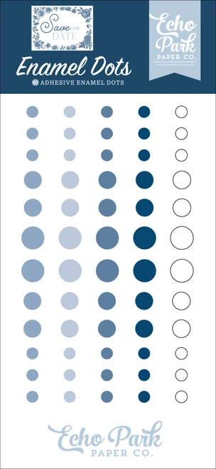ECHO PARK Save The Date Enamel Dots