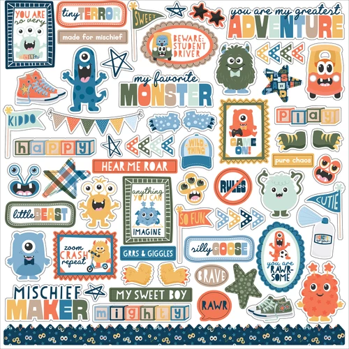 ECHO PARK My Favorite Monster Element Sticker