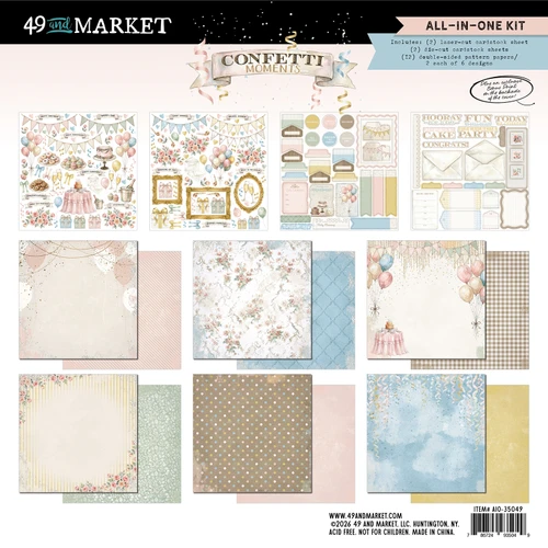 49 AND MARKET All-in-One-Kit: Confetti Moments