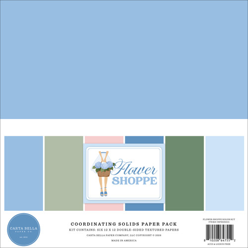 CARTA BELLA Flower Shoppe Solids Kit
