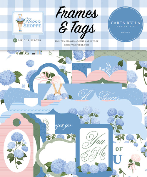 CARTA BELLA Flower Shoppe Frames & Tags