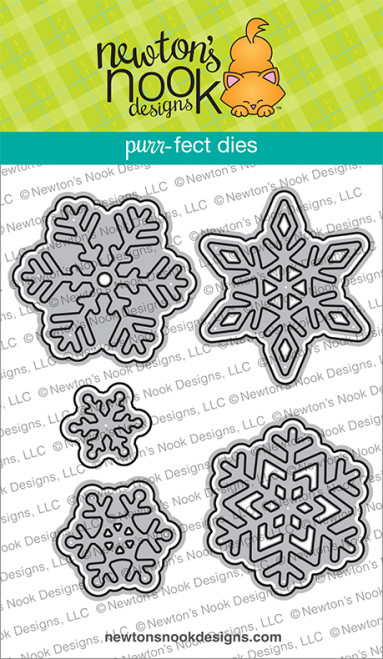NEWTON'S NOOK DESIGNS Purrfect Dies: Snowfall