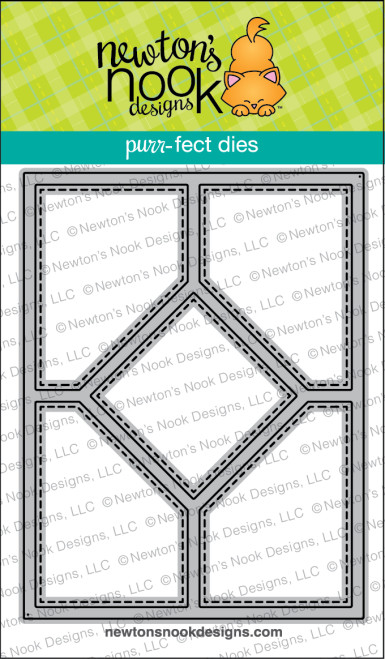 NEWTON'S NOOK DESIGNS Purrfect Dies: Card Layout 6