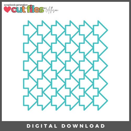 DIGITAL DOWNLOAD: Cut Files by Allison - Arrow Background 2 
