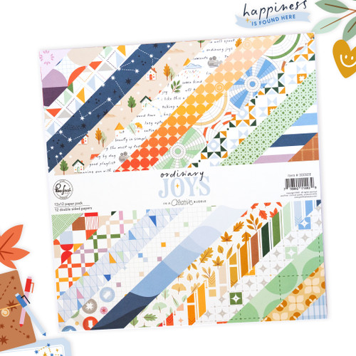 PINKFRESH STUDIO 12x12 Paper Pack: Ordinary Joys