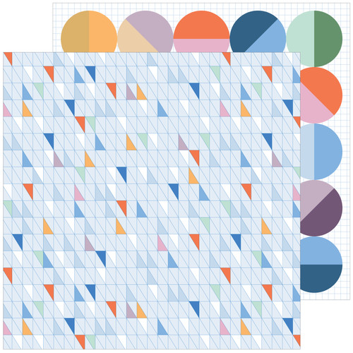 PINKFRESH STUDIO Ordinary Joys 12x12 Paper: What a Delight