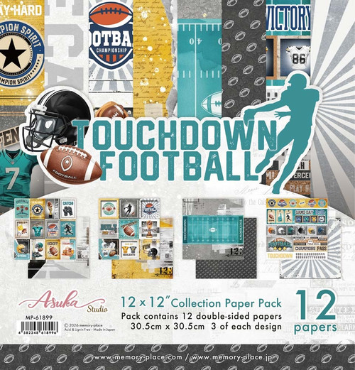 MEMORY PLACE 12x12 Collection Pack: Football