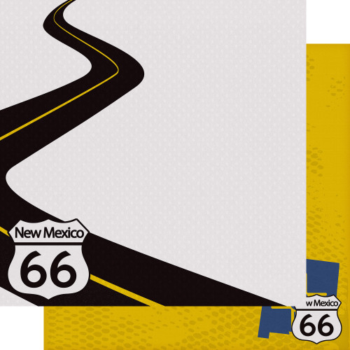 PREORDER - ships July: SSC DESIGNS Route 66 12x12 Paper: New Mexico Horizons