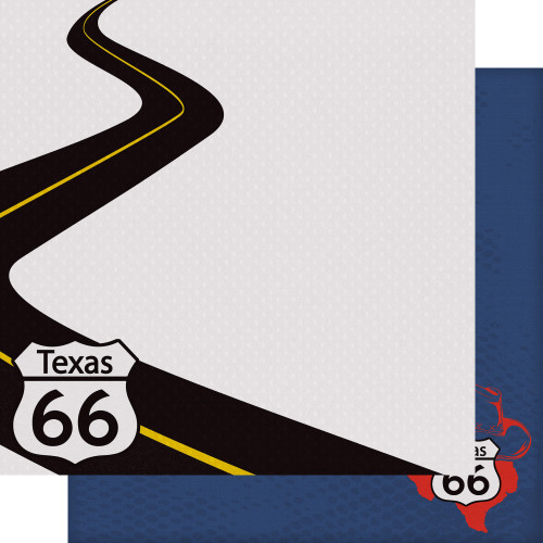 PREORDER - ships July: SSC DESIGNS Route 66 12x12 Paper: Arizona