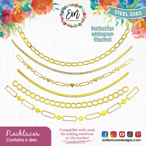 EMILY MOORE DESIGNS Die Set: Necklace