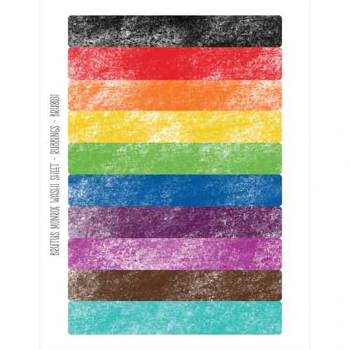 BRUTUS MONROE Washi Sheets: Rubbings
