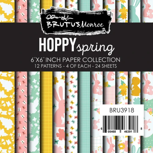 BRUTUS MONROE 6x6 Paper Pad: Hoppy Spring