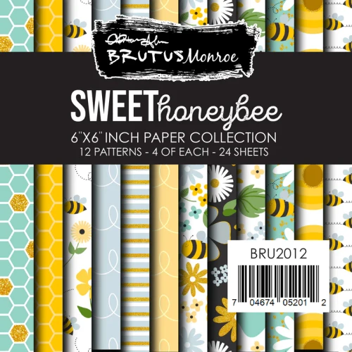 BRUTUS MONROE 6x6 Paper Pad: Sweet Honeybee