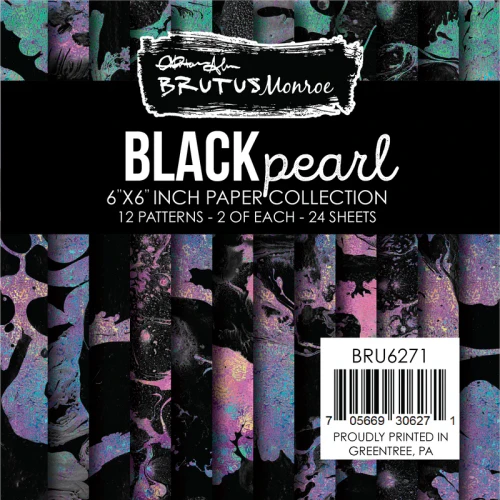 BRUTUS MONROE 6x6 Paper Pad: Black Pearl