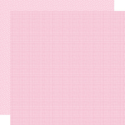 PREORDER - ships in July: BELLA BLVD Bella Besties 12x12 Graph & Dot Cardstock - Cotton Candy (25 sheets)