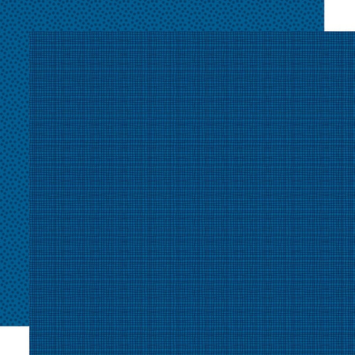 PREORDER - ships in July: BELLA BLVD Bella Besties 12x12 Graph & Dot Cardstock - Blueberry (25 sheets)