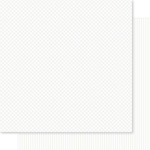 PREORDER - ships in July: BELLA BLVD Bella Besties 12x12 Gingham & Stripes Cardstock - White (25 sheets)