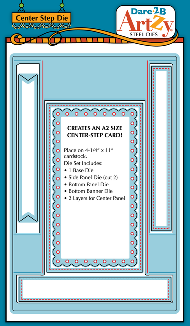 DARE 2B ARTZY Cutting Die: Center Step