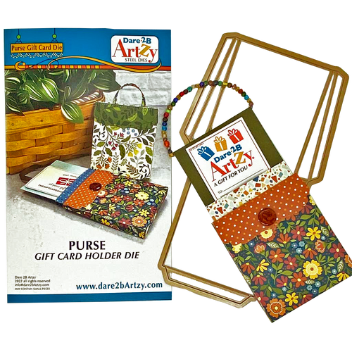 DARE 2B ARTZY Cutting Die: Purse Gift Card Holder