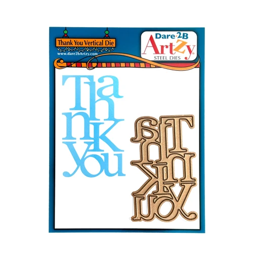 DARE 2B ARTZY Cutting Die: Vertical Thank You