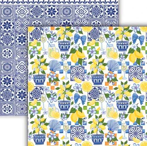 DARE 2B ARTZY Coastal Getaway 12x12 Paper: Lemon Twist