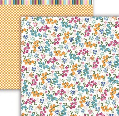 DARE 2B ARTZY Coastal Getaway 12x12 Paper: Sun-Kissed Petals