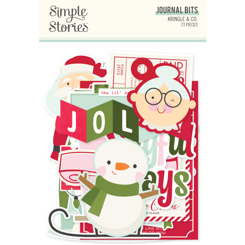 PREORDER - ships August: SIMPLE STORIES Kringle & Co. Journal Bits & Pieces