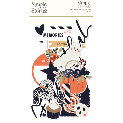 PREORDER - ships August: SIMPLE STORIES Frightful Fun Page Pieces