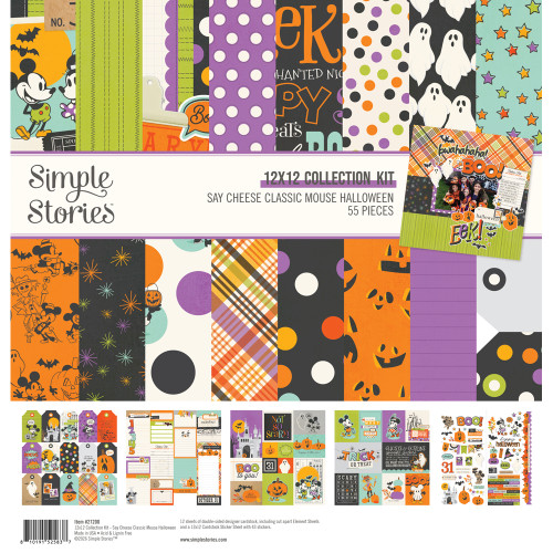 PREORDER - ships August: SIMPLE STORIES Say Cheese Classic Mouse Halloween Collection Kit