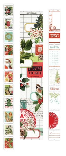 ARDEN CREATIVE STUDIO Ephemera Rolls: Christmas Cheer