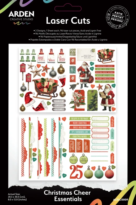 ARDEN CREATIVE STUDIO Laser Cuts: Christmas Cheer