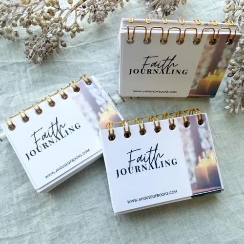 PREORDER - ships August: A HOUSE OF BOOKS Prompt Deck - Faith Journaling