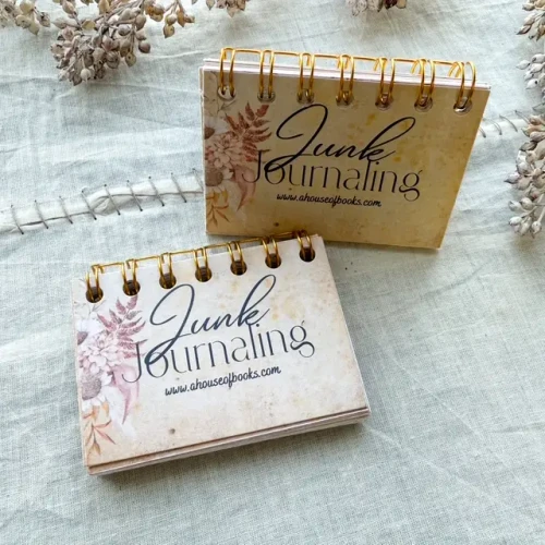 PREORDER - ships August: A HOUSE OF BOOKS Prompt Deck - Junk Journaling