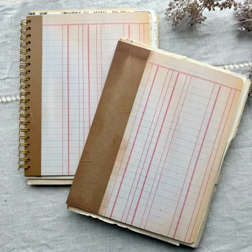 PREORDER - ships August: A HOUSE OF BOOKS Vintage Mixed Media 9"x12" Art Journal