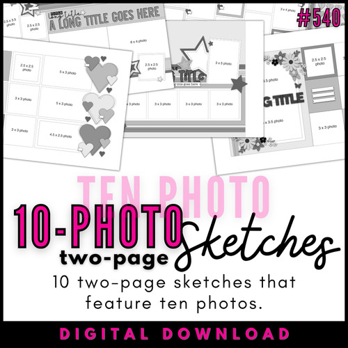 DIGITAL DOWNLOAD: Allison Davis Sketches #540