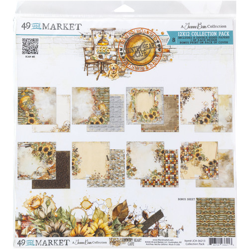 PREORDER - ships August: 49 AND MARKET 12x12 Collection Pack: Country Cafe