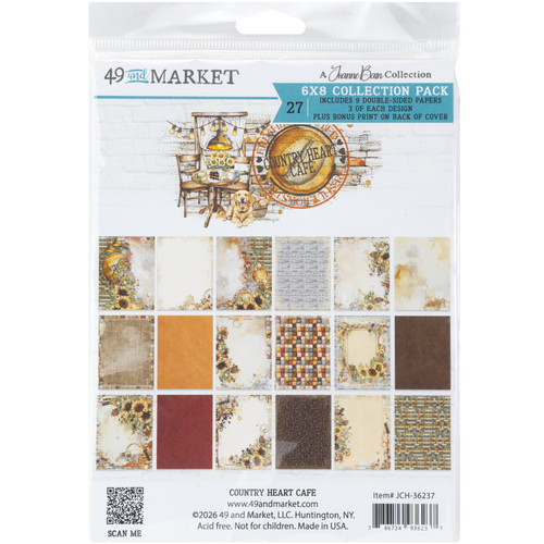 PREORDER - ships August: 49 AND MARKET 6x8 Collection Pack: Country Cafe