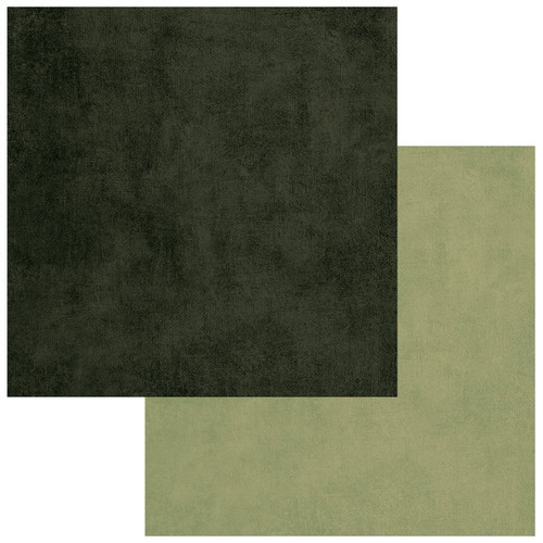 PREORDER - ships August: 49 AND MARKET 12x12 Paper: Country Cafe - Moss Green