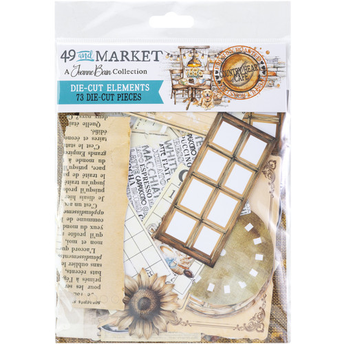 PREORDER - ships August: 49 AND MARKET Ephemera & Frames: Country Cafe