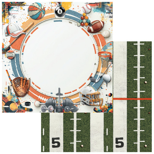 PREORDER - ships August: 49 AND MARKET 12x12 Paper: Level Up - Sport