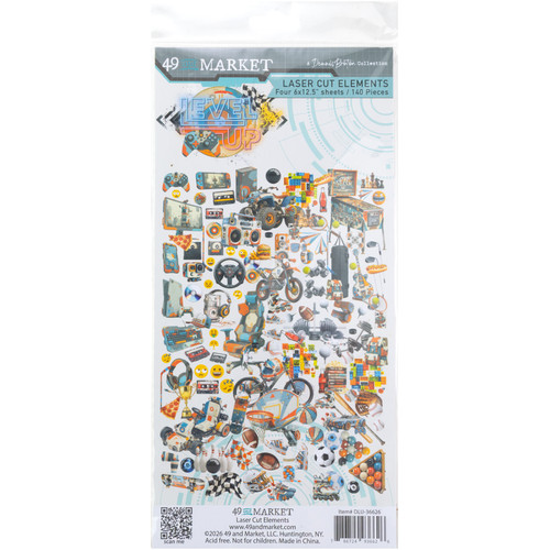 PREORDER - ships August: 49 AND MARKET Laser Cut Elements: Level Up